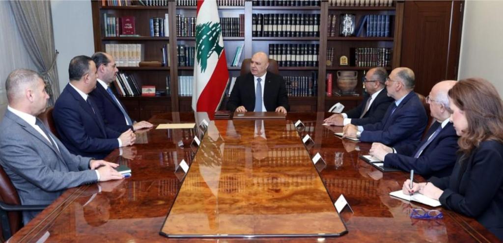الامتحانات الرسمية تحت مجهر بعبدا… الحشيمي ولجنة التربية ينقلون هواجس الطلاب إلى رئيس&nbsp;الجمهورية