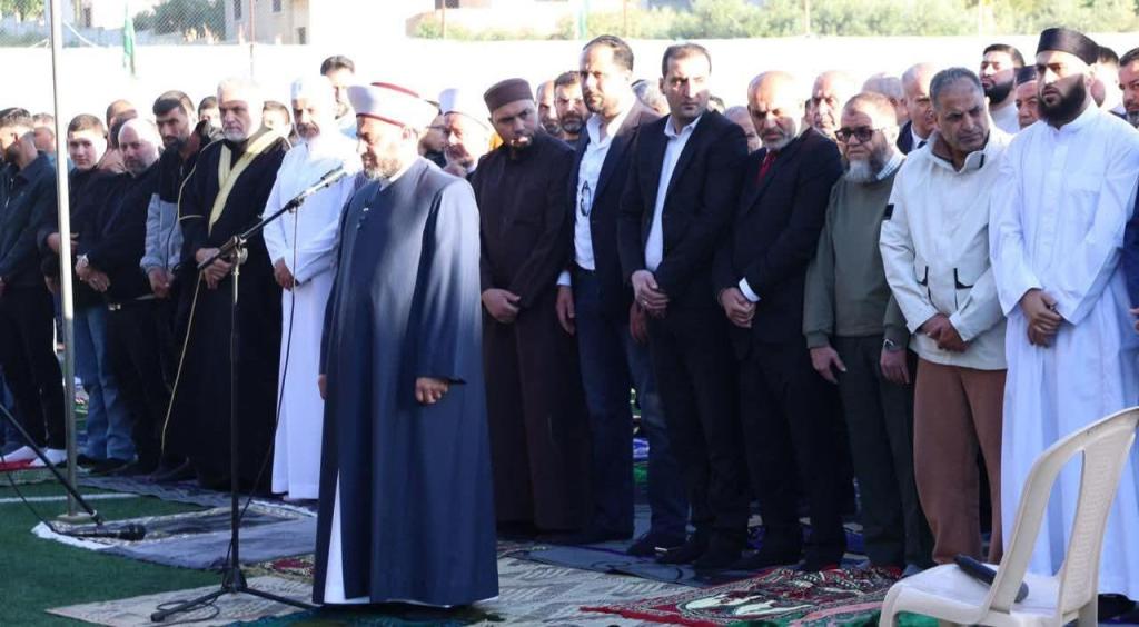 المفتي الغزاوي من منبر العيد: العدالة قبل العفو… وتحذير من تهميش السنّة وإفراغ معبر&nbsp;المصنع