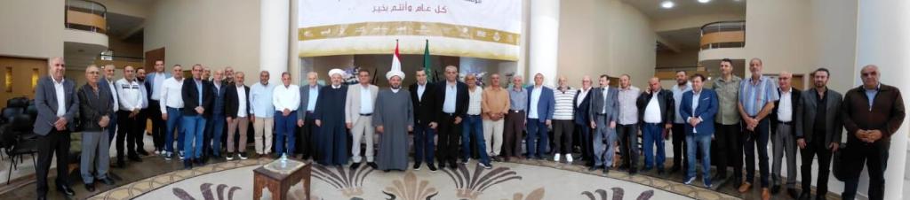 مفتي زحلة والبقاع يواصل استقبال المهنئين بعيد&nbsp;الأضحى…