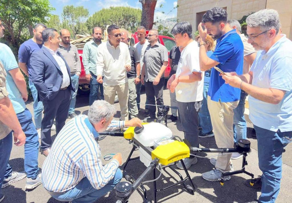 تكنولوجيا صينية لحماية الغابات اللبنانية… وزارة الزراعة والجيش يتدربان على تشغيل الطائرات&nbsp;المسيّرة