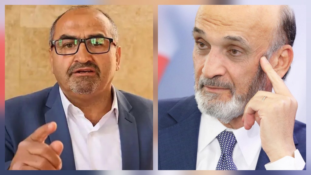 الحشيمي يرد بعنف على جعجع: عقلية الإلغاء لا تزال تحكم خطابكم