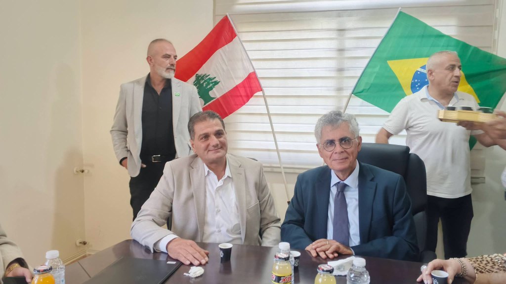 رئيس بلدية قب إلياس يستقبل السفير البرازيلي ويؤكد متانة العلاقات اللبنانية – البرازيلية