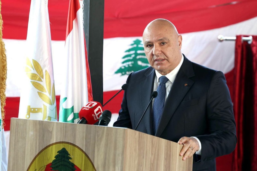 عون من المرداشة: الجيش وحده المشروع وسلاحه هو السلاح الوحيد&nbsp;المشروع