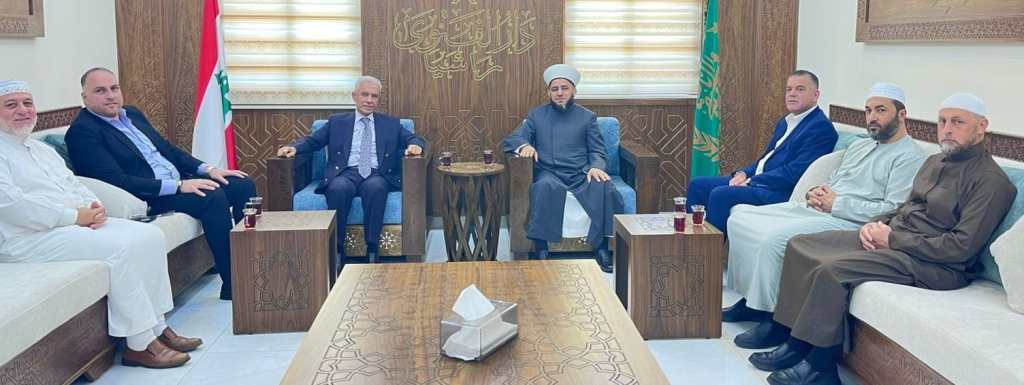 مفتي راشيا يستقبل فيصل أبو علي: لبنان المقيم والمغترب جسدٌ واحد