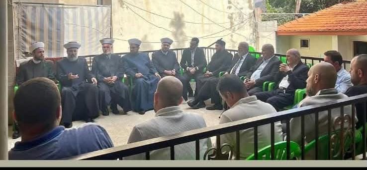 «مجدل عنجر» تجمع الكبار في عزاء الحاج إسماعيل حمود… حضور شعبي واسع يبرز مكانة “محمد شفيق&nbsp;حمود”